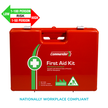 COMMANDER 6 Series Plastic Rugged First Aid Kit